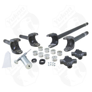 Yukon front 4340 Chrome-Moly replacement axle kit for '77-'91 GMDana 60 with 30/35 splines