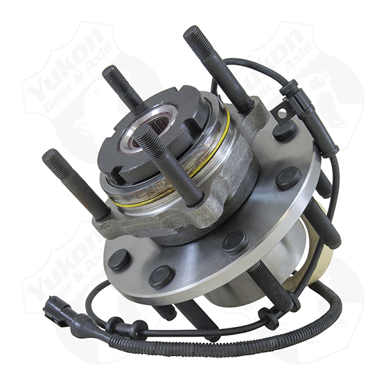Yukon front unit bearing & hub assembly for '99-'05 F250F350F450 & F550 with 4 wheel ABS